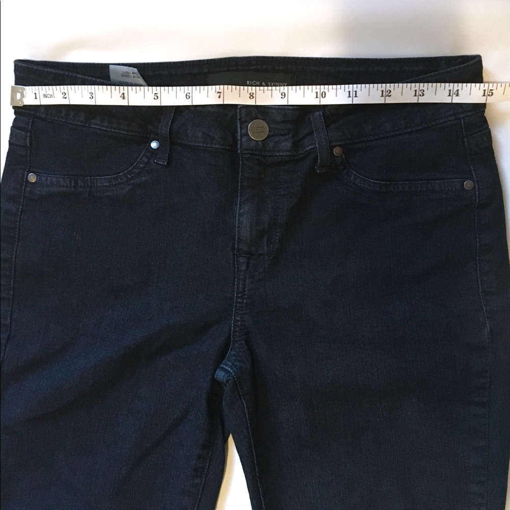 LAST CHANCE!!  Rich & Skinny Carly Blue Jegging Jeans - Picture 4 of 7